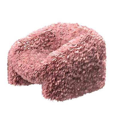 现代单人沙发 花瓣沙发